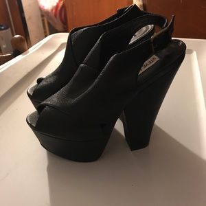 Platform chunky heel sandals